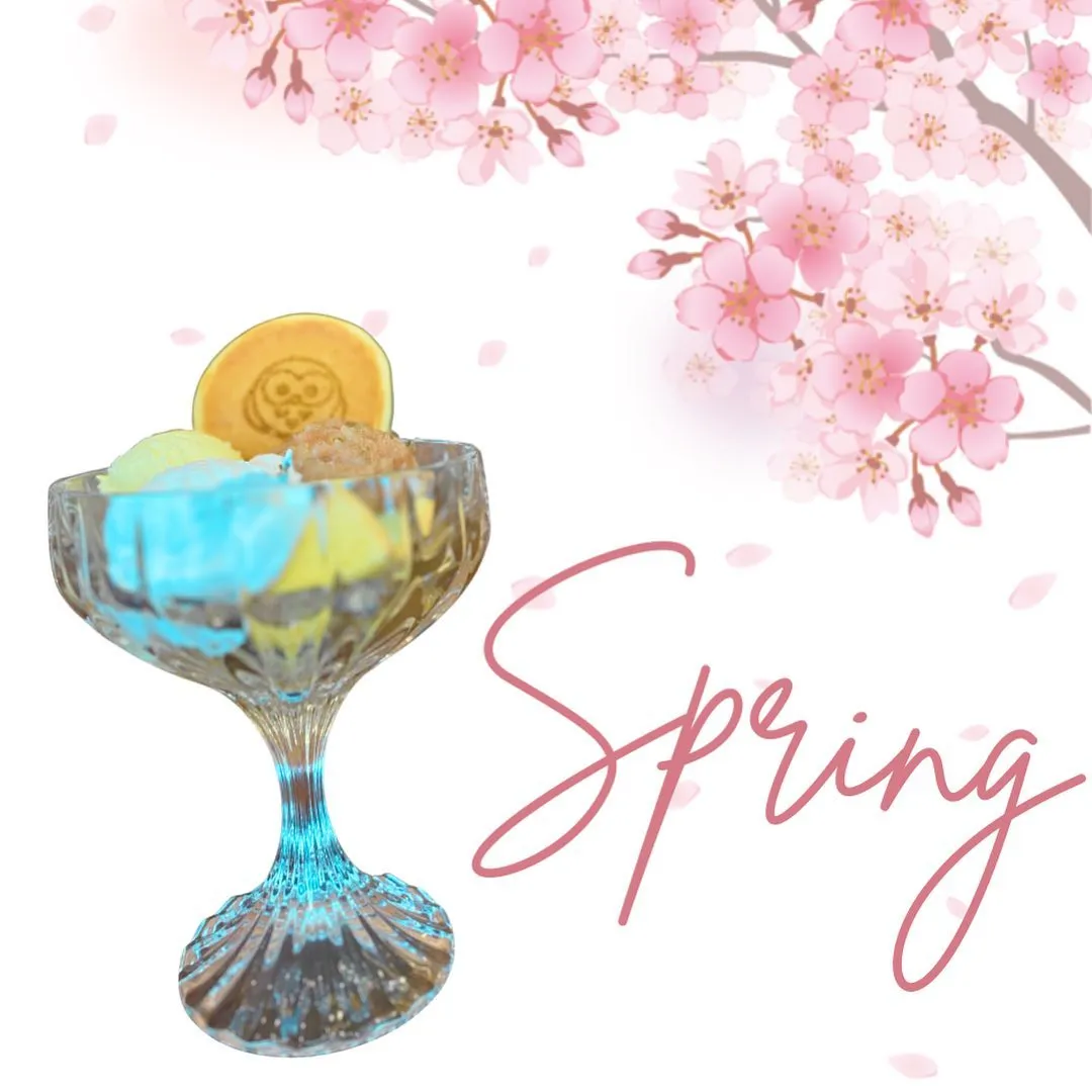 ＼喫茶新メニュー🌸／